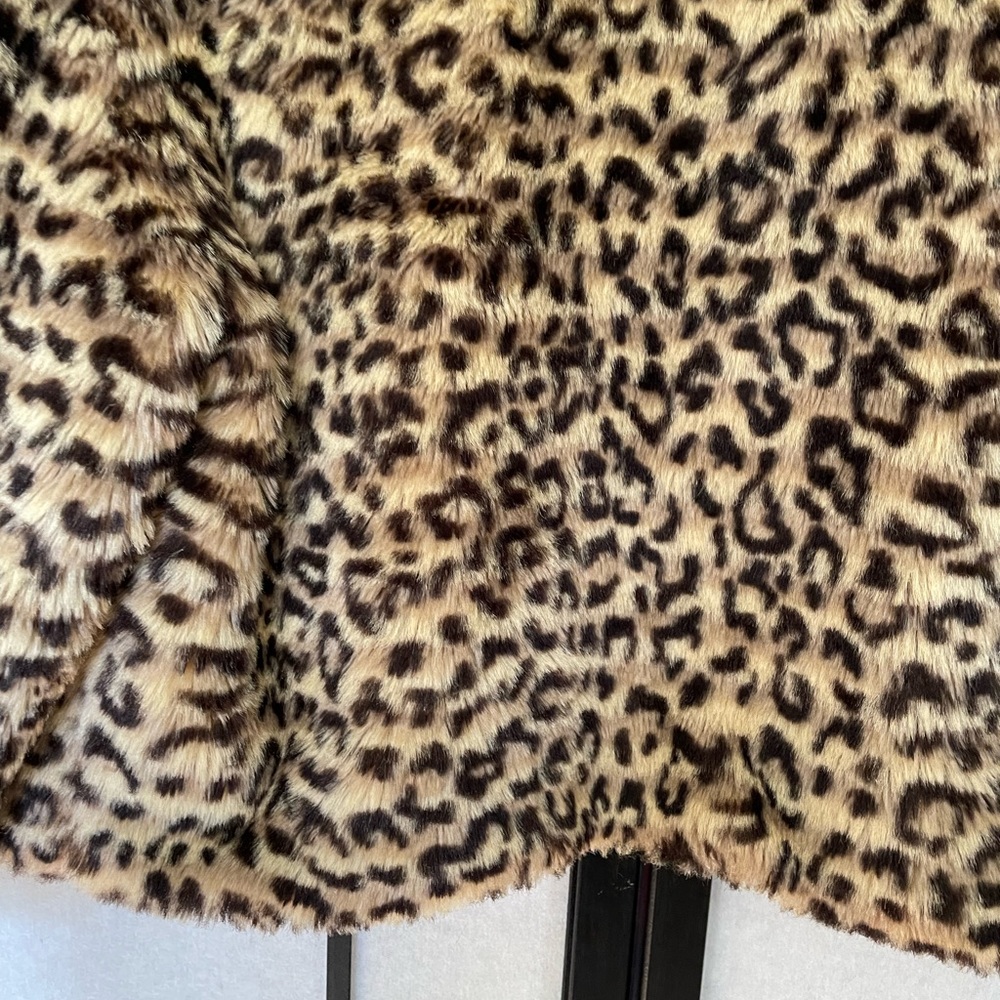 Cropped jacket/ faux jaguar fabric jacket/ woman coat 2b Bebe - Picture 11 of 11